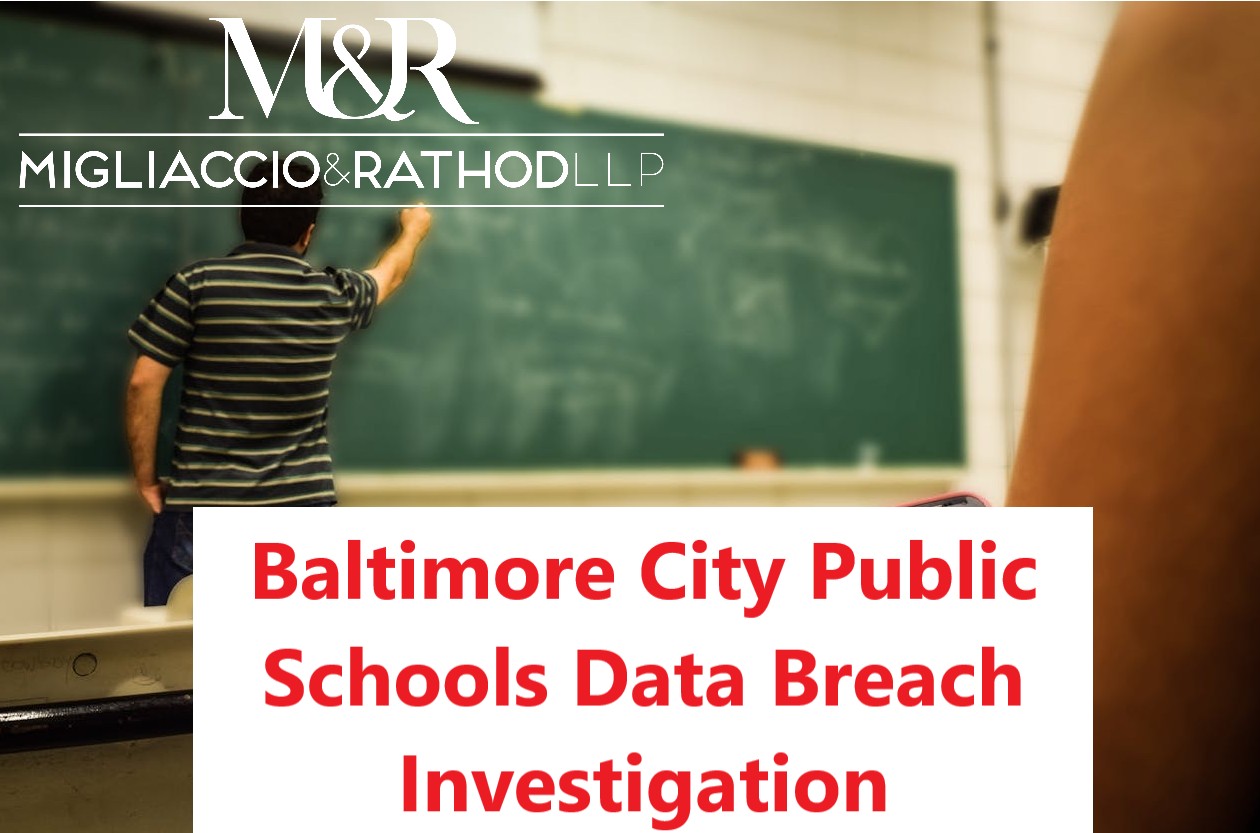 Baltimore City Public Schools data breach Investigation